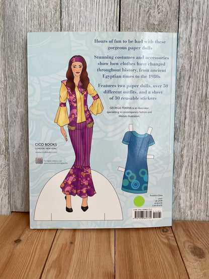 Uncut Paper Dolls in Full Color by Theodore Menten, Peggy Rosamond, Shelia Young, Kathy Allert, And the Wenham Museum Book New