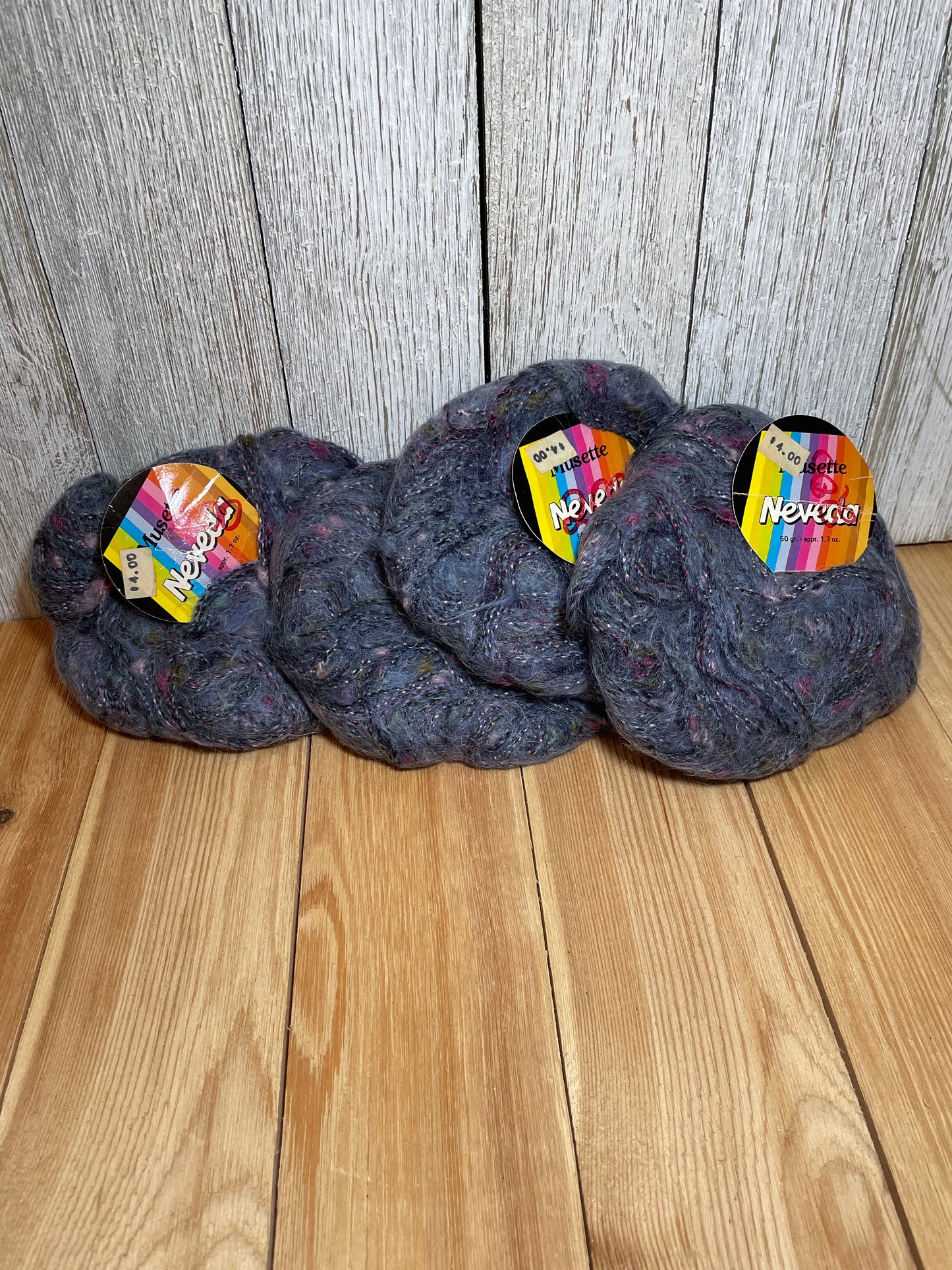 Musette Neveda 8540 8179 4 skein yarn bundle