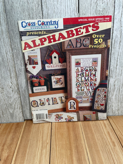 Cross Country Stitching Magazine Cross Stitch Pattern Choose Your Book