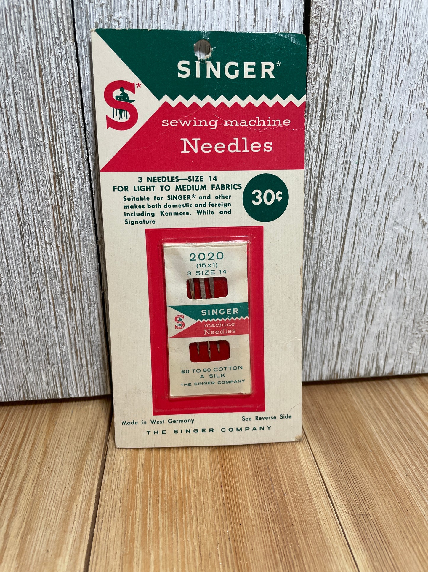 Singer Sealed Premium Sewing Machine Needles (U PICK SIZE)