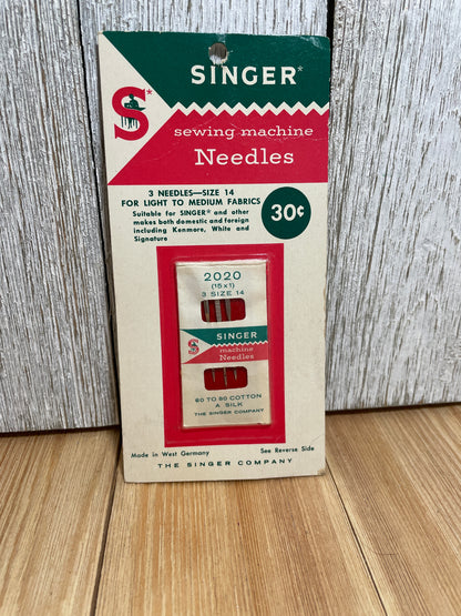 Singer Sealed Premium Sewing Machine Needles (U PICK SIZE)
