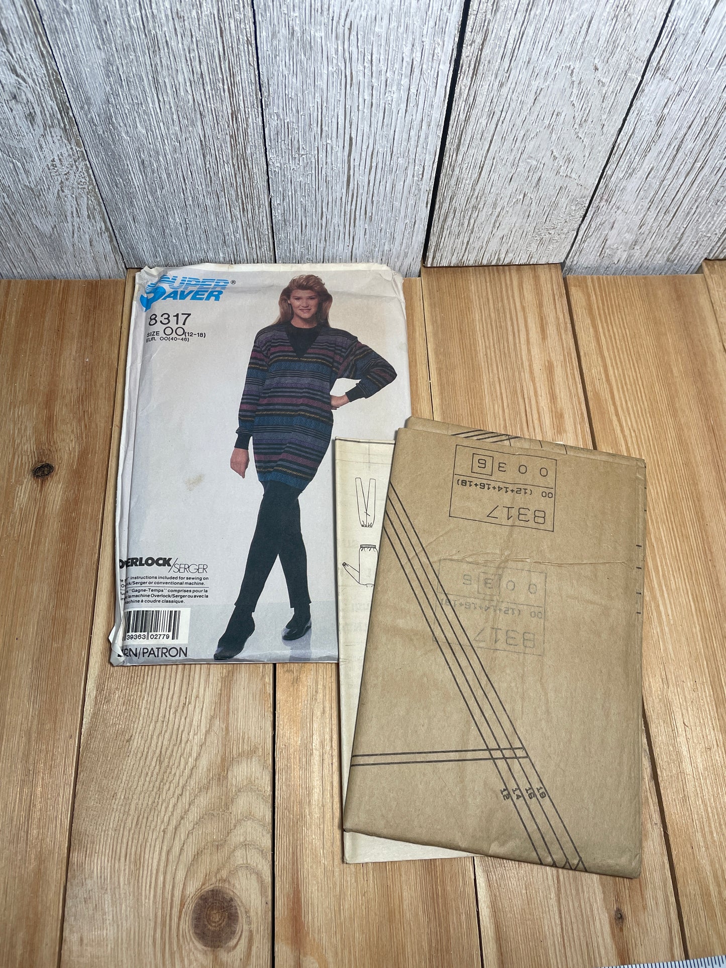 Super Saver 8317 Misses Pull on Pants Sweater Sizes 12-18 Uncut FF Sewing Pattern