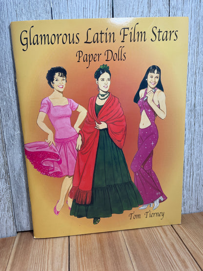 Uncut Paper Dolls in Full Color by Tom Tierney Book New