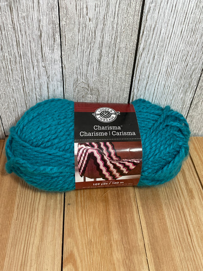 Loops and Thread Charisma Electric Blue Bulky Yarn