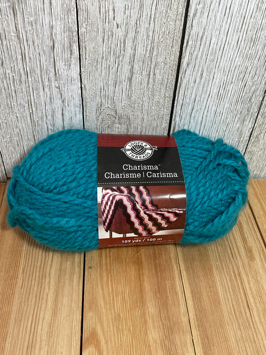Loops and Thread Charisma Electric Blue Bulky Yarn