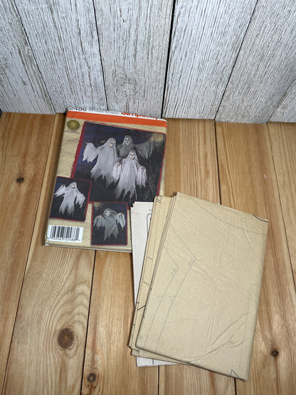 Simplicity 2486 Teen Adult Ghost Spooky Costume Size S-L Pattern UNCUT FF Halloween Costume