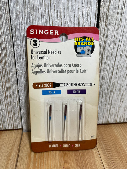 Singer Sealed Premium Sewing Machine Needles (U PICK SIZE)