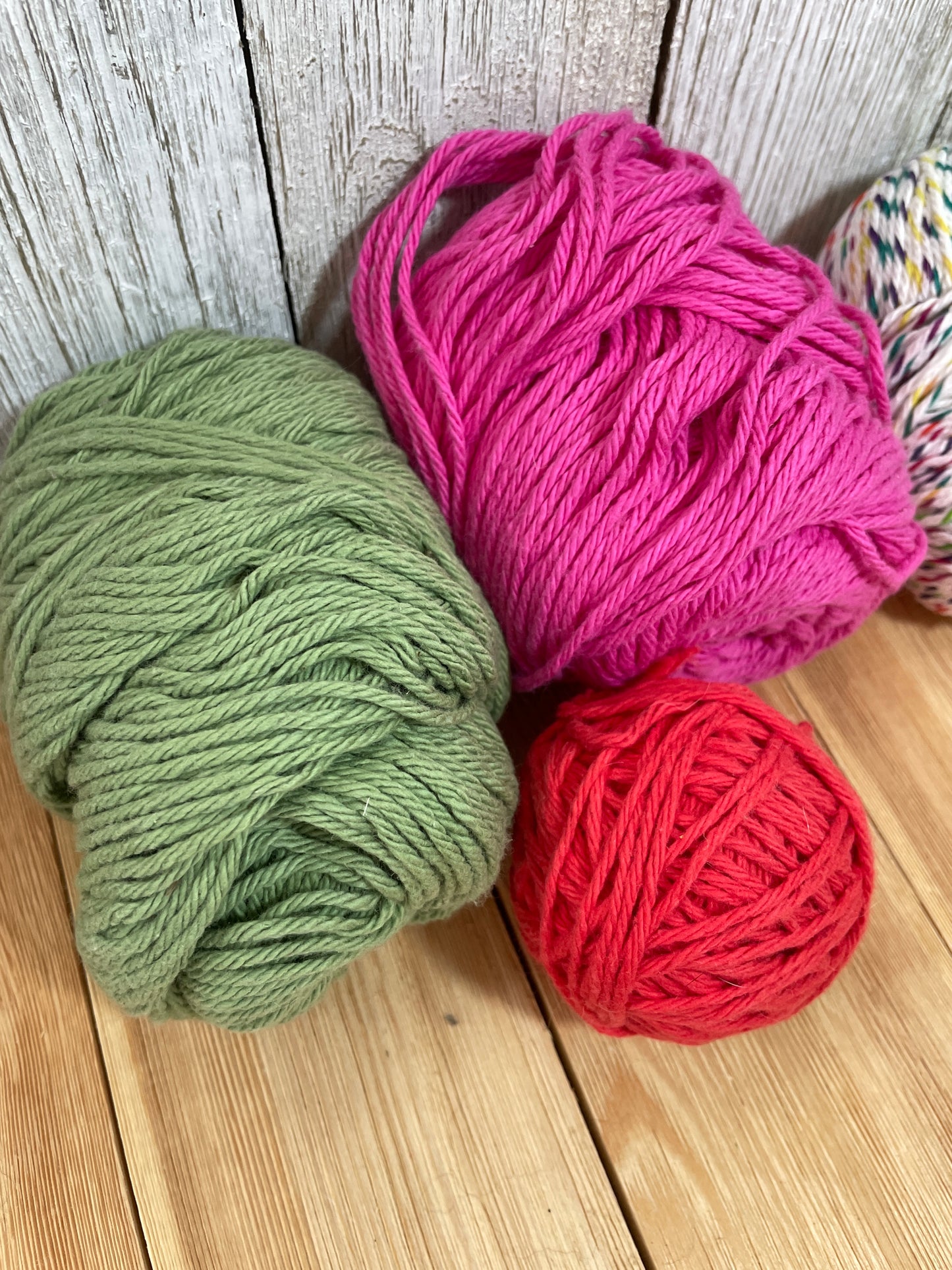 Mystery Cotton Yarn 5 Skein Bundle Loops and Thread and Sugar n Cream