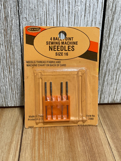 NOS Vintage Sealed Premium BALLPOINT Sewing Machine Needles (U PICK SIZE AND BRAND)