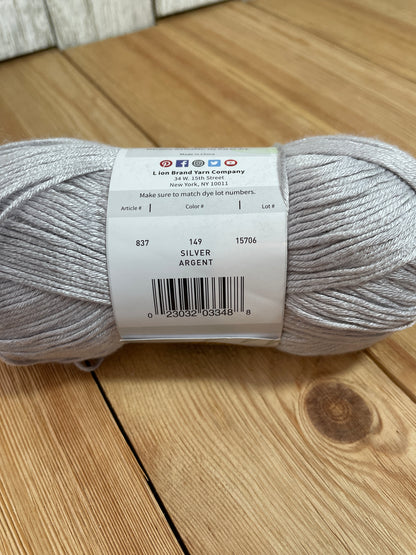 Lion Brand Truboo 100% Bamboo Yarn Silver Tan (U PIC COLOR)