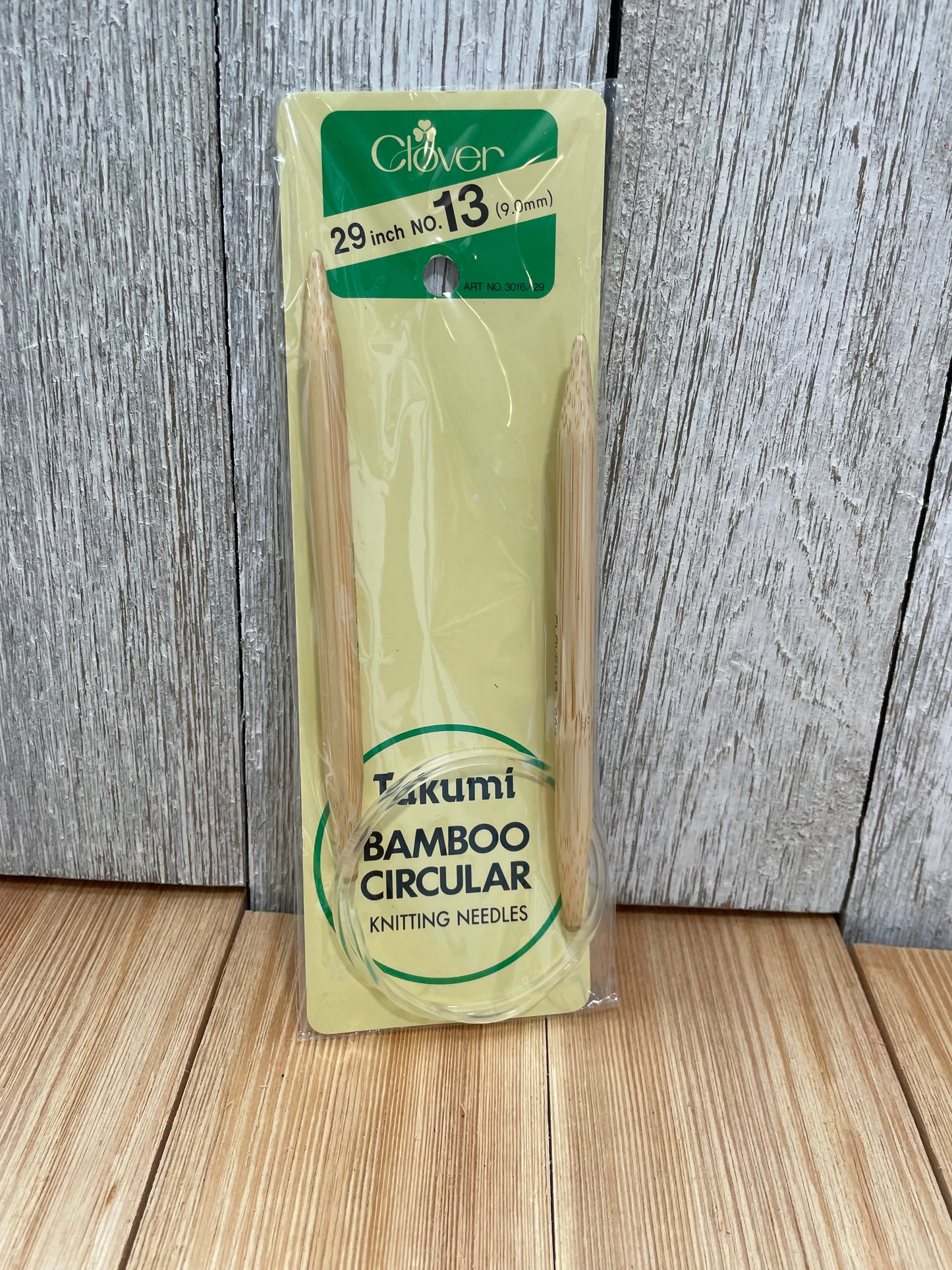 Clover Bamboo Circular Knitting Needles in Original Packaging (U Pick Size)