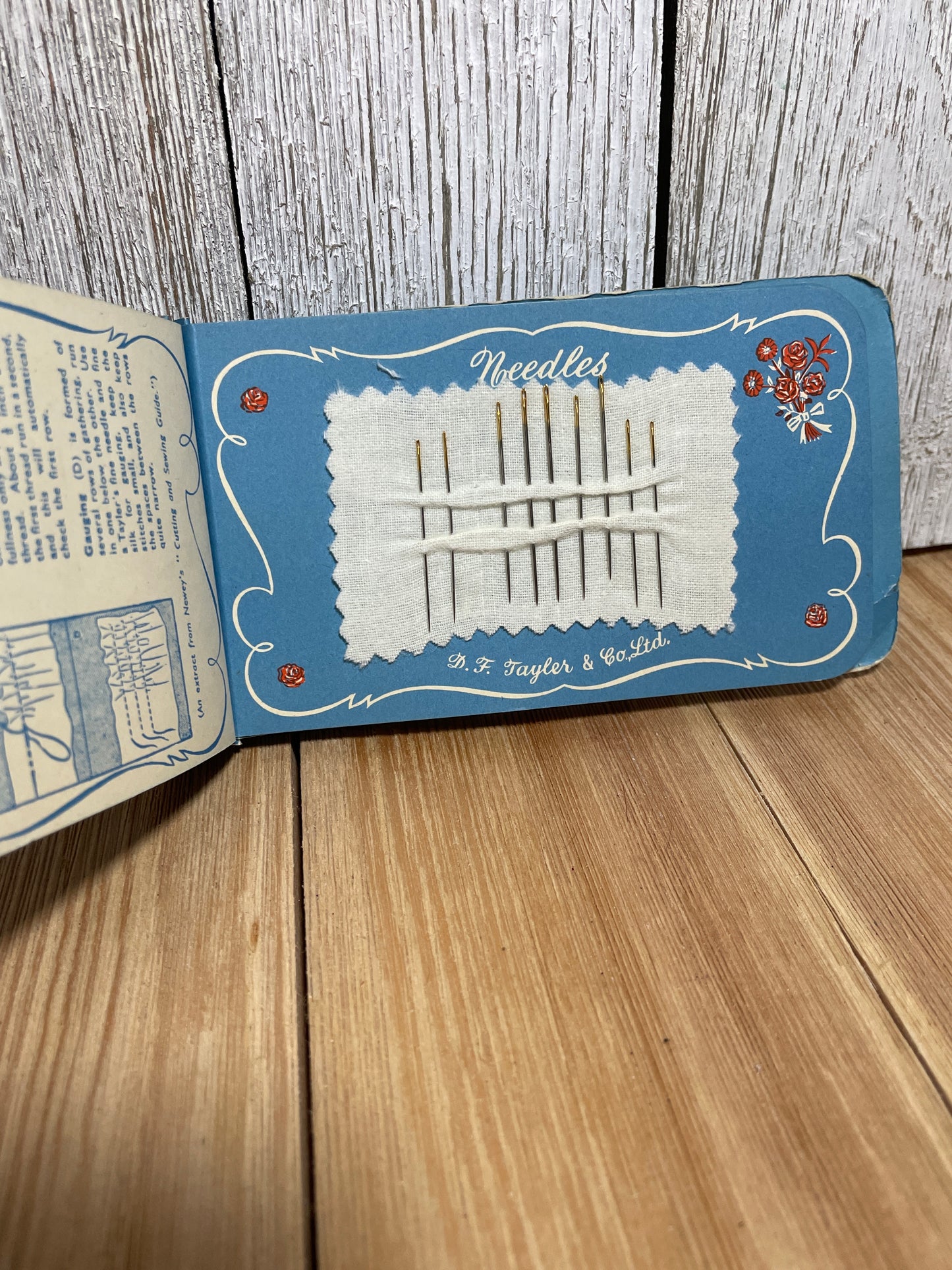 Vtg Newey's Sewing Aids Traveling Companion Made in England
