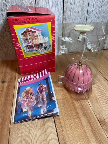 Petra Doll Lamp For Doll House Ceiling Lamp for Petra House Plasty Lundby Figure Toy Accessory 61528