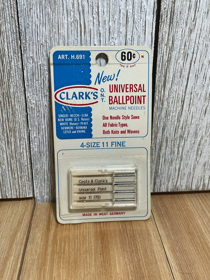 NOS Vintage Sealed Premium BALLPOINT Sewing Machine Needles (U PICK SIZE AND BRAND)