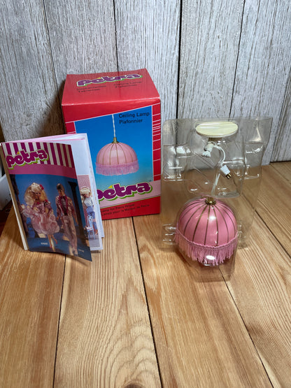 Petra Doll Lamp For Doll House Ceiling Lamp for Petra House Plasty Lundby Figure Toy Accessory 61528