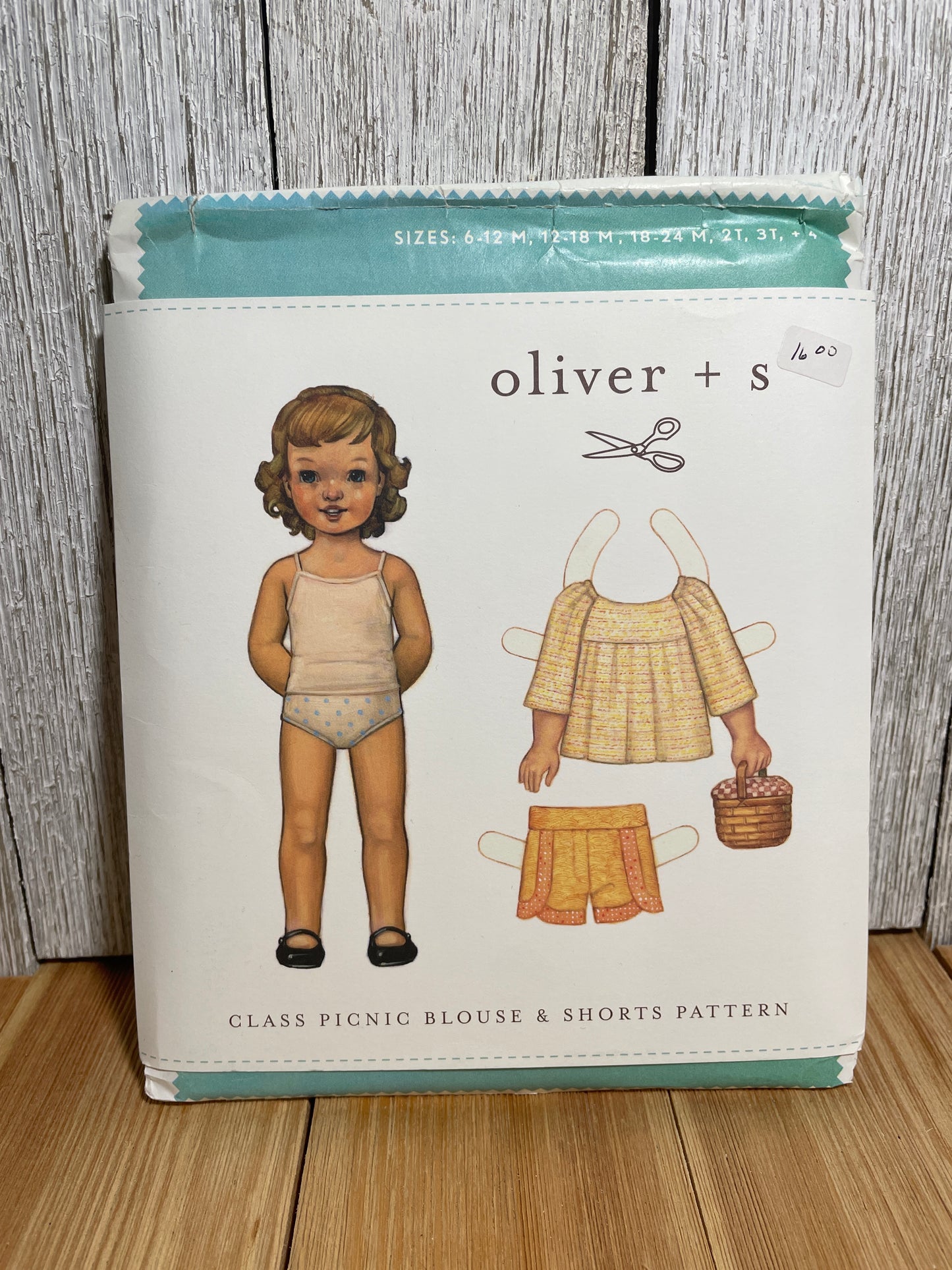 Oliver + S Girls Child Dress and Shorts Physical Pattern (U PIC Pattern) UNCUT FACTORY FOLDED Oliver and S