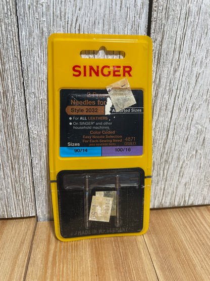 Singer Sealed Premium Sewing Machine Needles (U PICK SIZE)