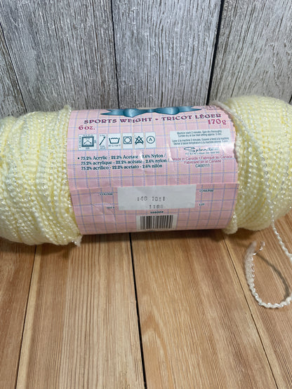 Bernat Coordinates Yarn Color Birds of Paradise Lemon Custard Full Skien
