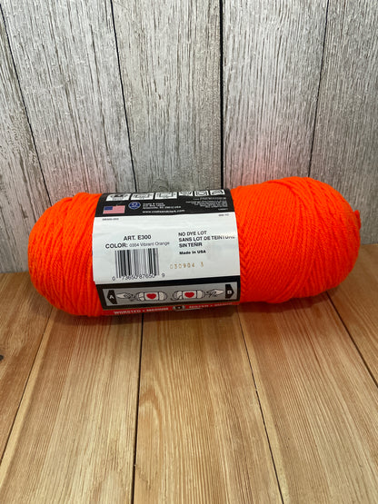 Vintage Red Heart Super Saver Yarn Solid/ Metallic/ Striped/ Ombre Full Skien or Partial Skein (U Pick Color)