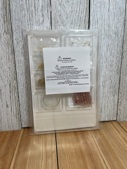 Annies Simply Beads Kit of the Month Feilds of Lavender and Chasing Sunsets Beginner Jewelry Kit (U PIC KIT)