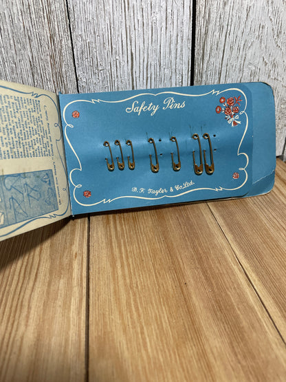 Vtg Newey's Sewing Aids Traveling Companion Made in England