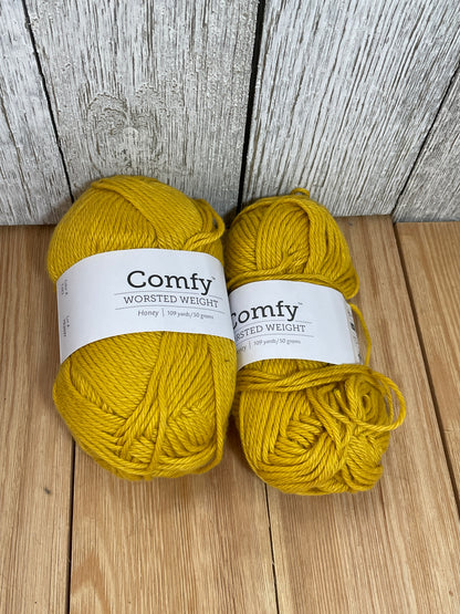 Knit Picks Comfy Worsted Cotton Yarn (U PIC Bundle)