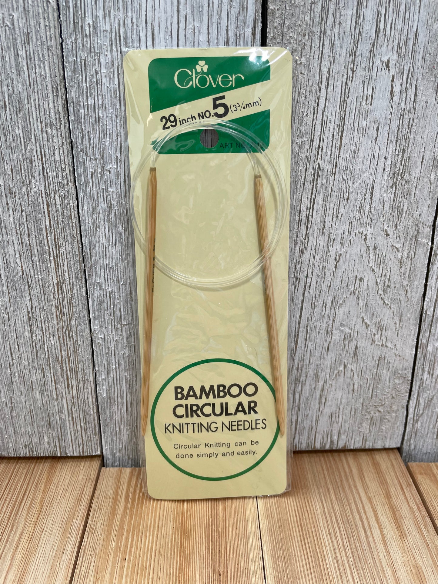 Clover Bamboo Circular Knitting Needles in Original Packaging (U Pick Size)