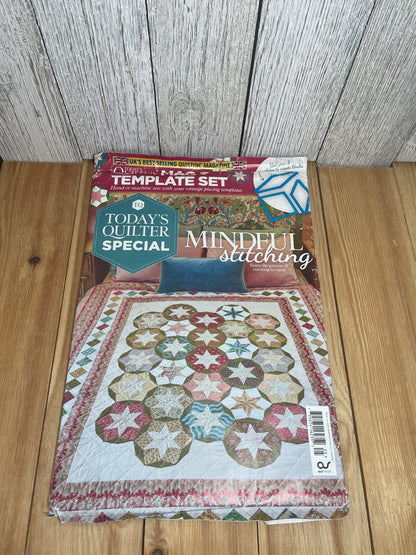 Today's Quilter Mag and Template Set Mindful Stitching Issue 125 Printed in the UK Unopened Book Pattern