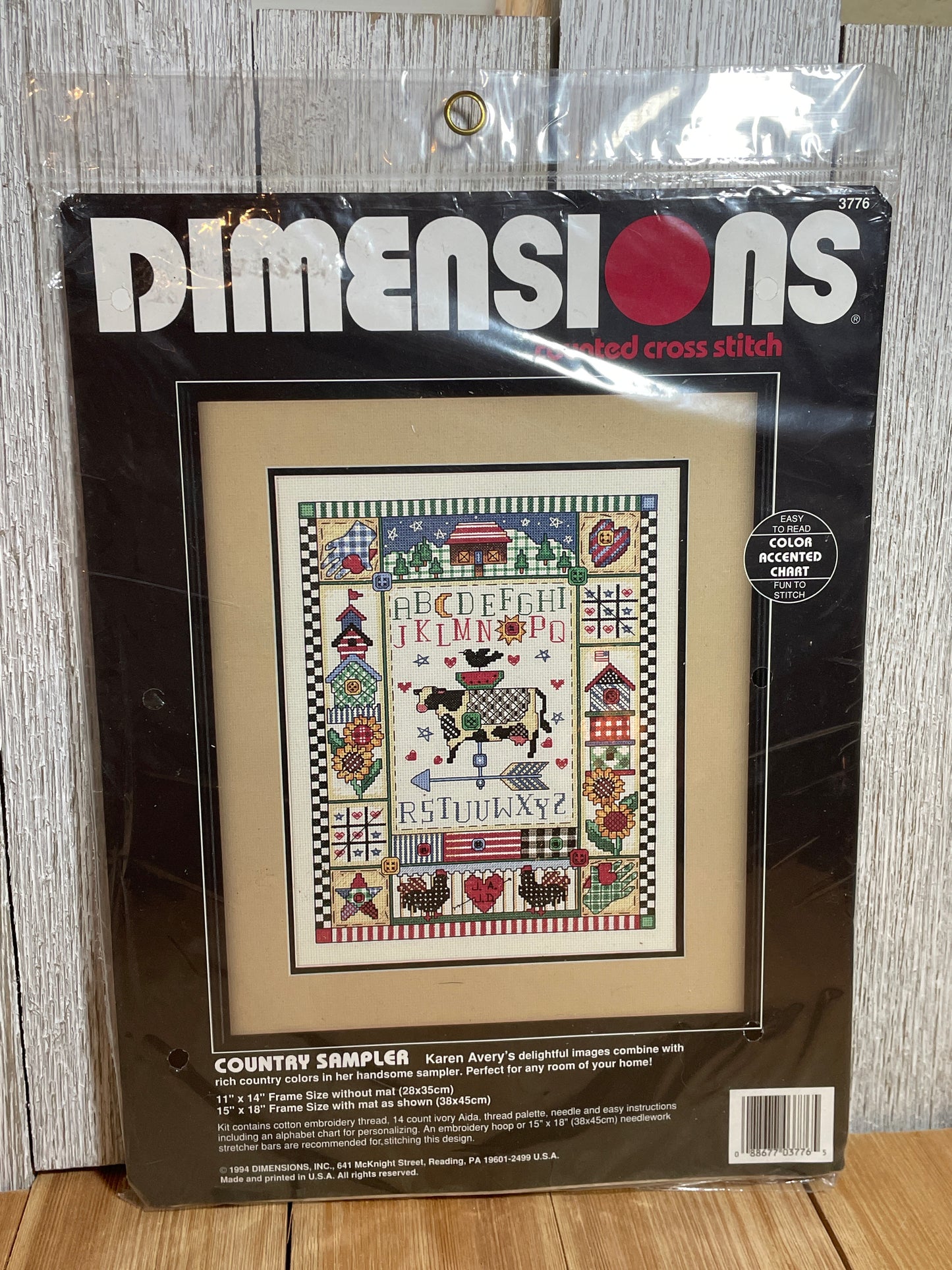 Dimensions Country Sampler 3776 Counted Cross Stitch Kit NEW