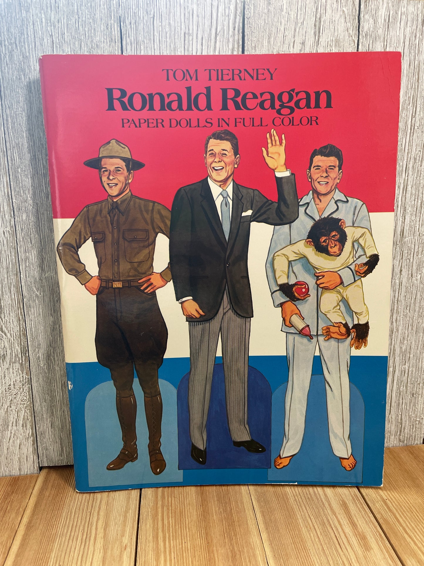 Uncut Paper Dolls in Full Color by Tom Tierney Book New