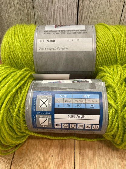 I Love This Yarn Full Skien and Partial Skein (U Pick Color)