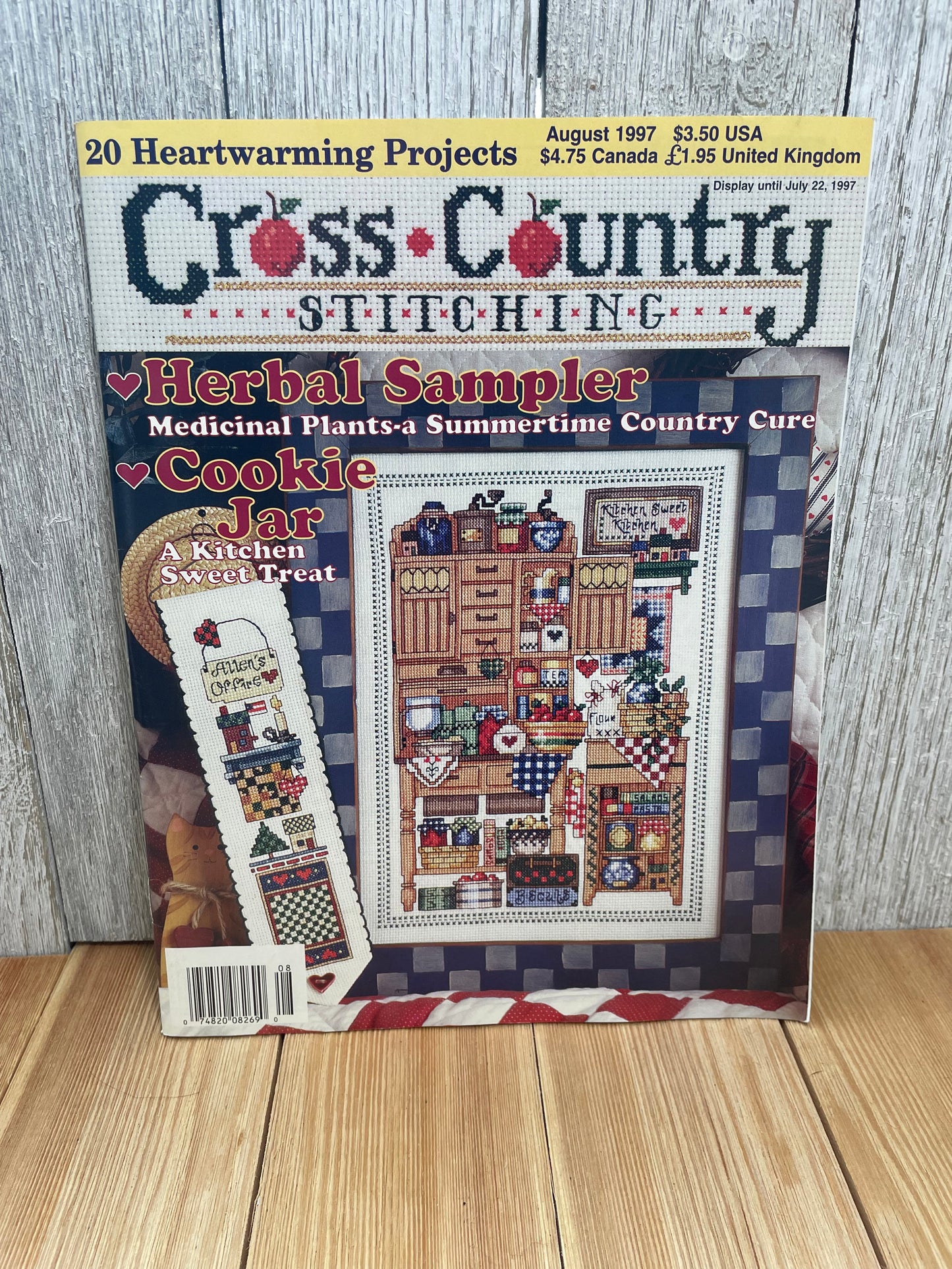 Cross Country Stitching Magazine Cross Stitch Pattern Choose Your Book