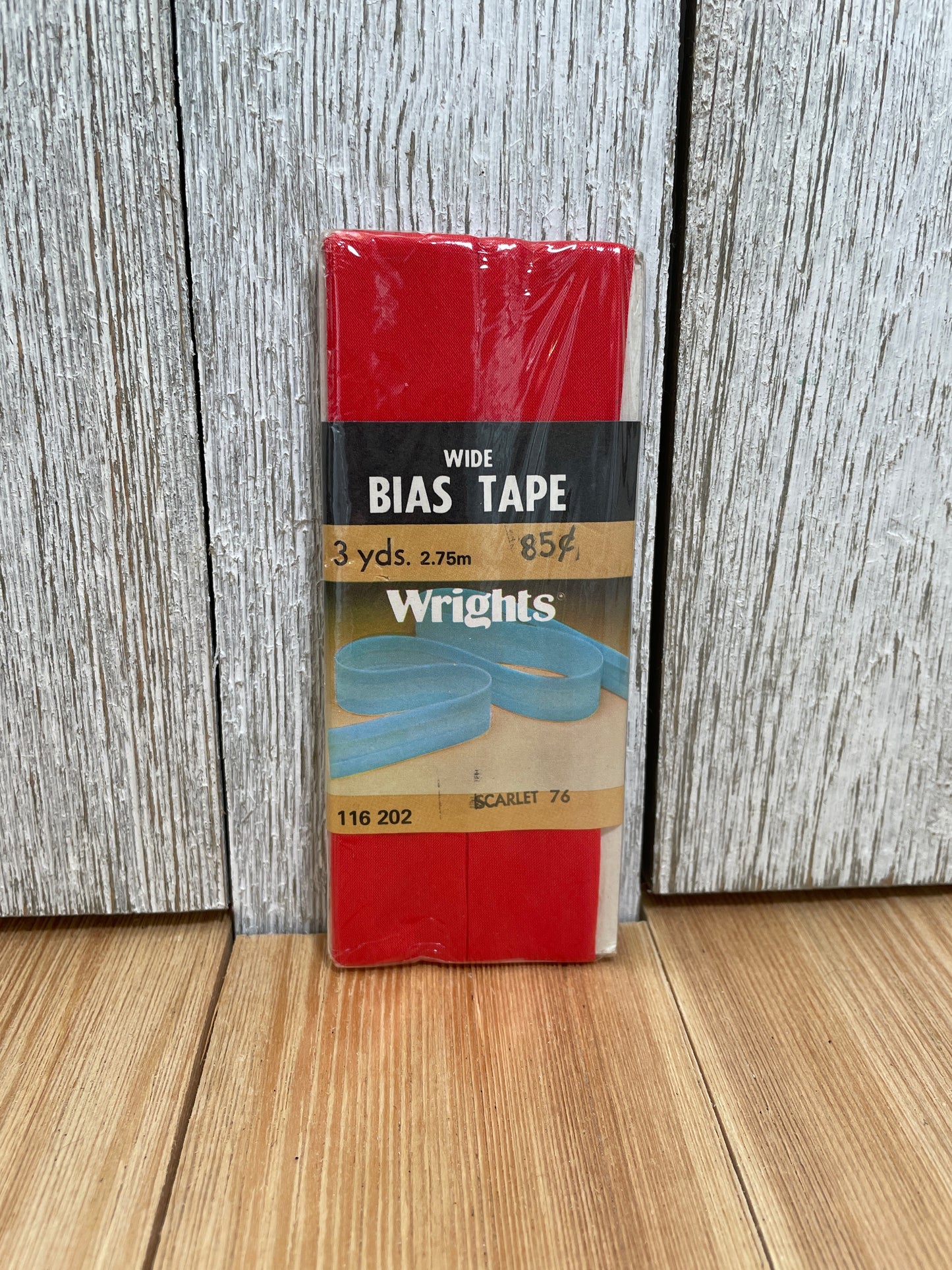 Vintage Single Fold Bias Tape Wright's Boiltex, J&P Coats, Talon, Warren (Pick Your Color)