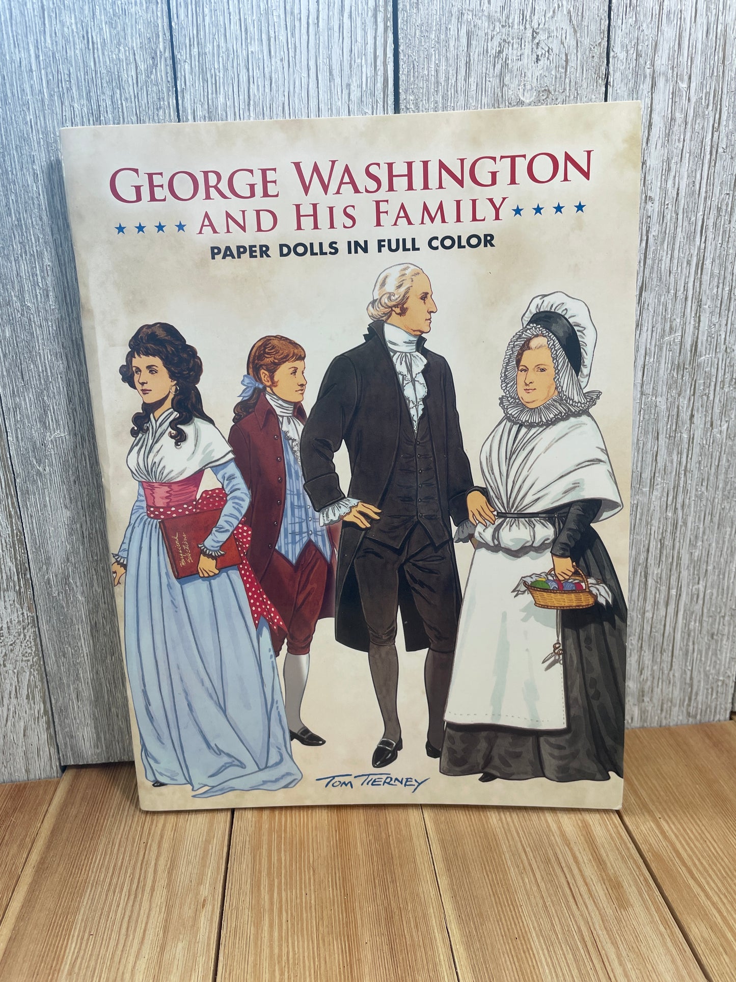 Uncut Paper Dolls in Full Color by Tom Tierney Book New