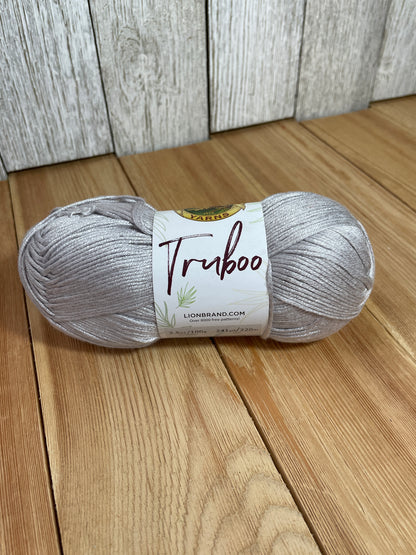 Lion Brand Truboo 100% Bamboo Yarn Silver Tan (U PIC COLOR)
