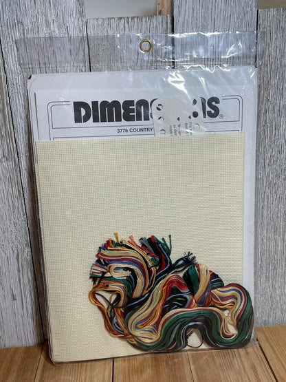 Dimensions Country Sampler 3776 Counted Cross Stitch Kit NEW