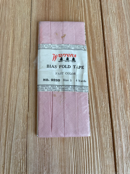 Vintage Single Fold Bias Tape Wright's Boiltex, J&P Coats, Talon, Warren (Pick Your Color)