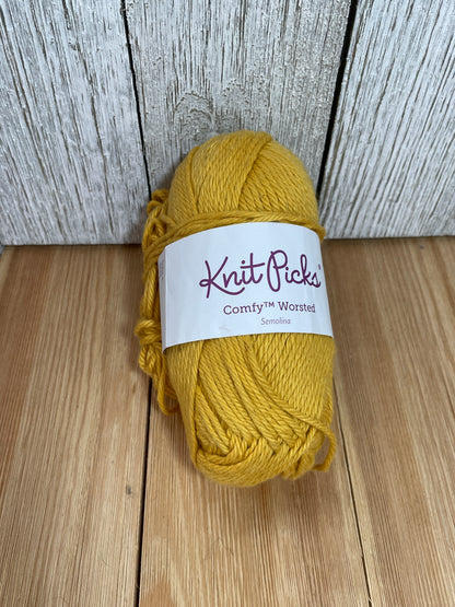 Knit Picks Comfy Worsted Cotton Yarn (U PIC Bundle)