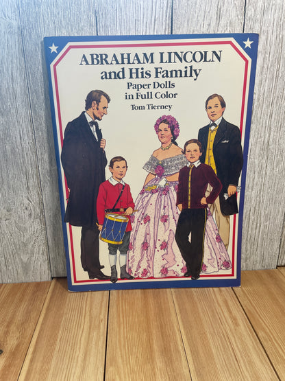 Uncut Paper Dolls in Full Color by Tom Tierney Book New