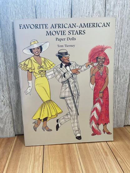 Uncut Paper Dolls in Full Color by Tom Tierney Book New