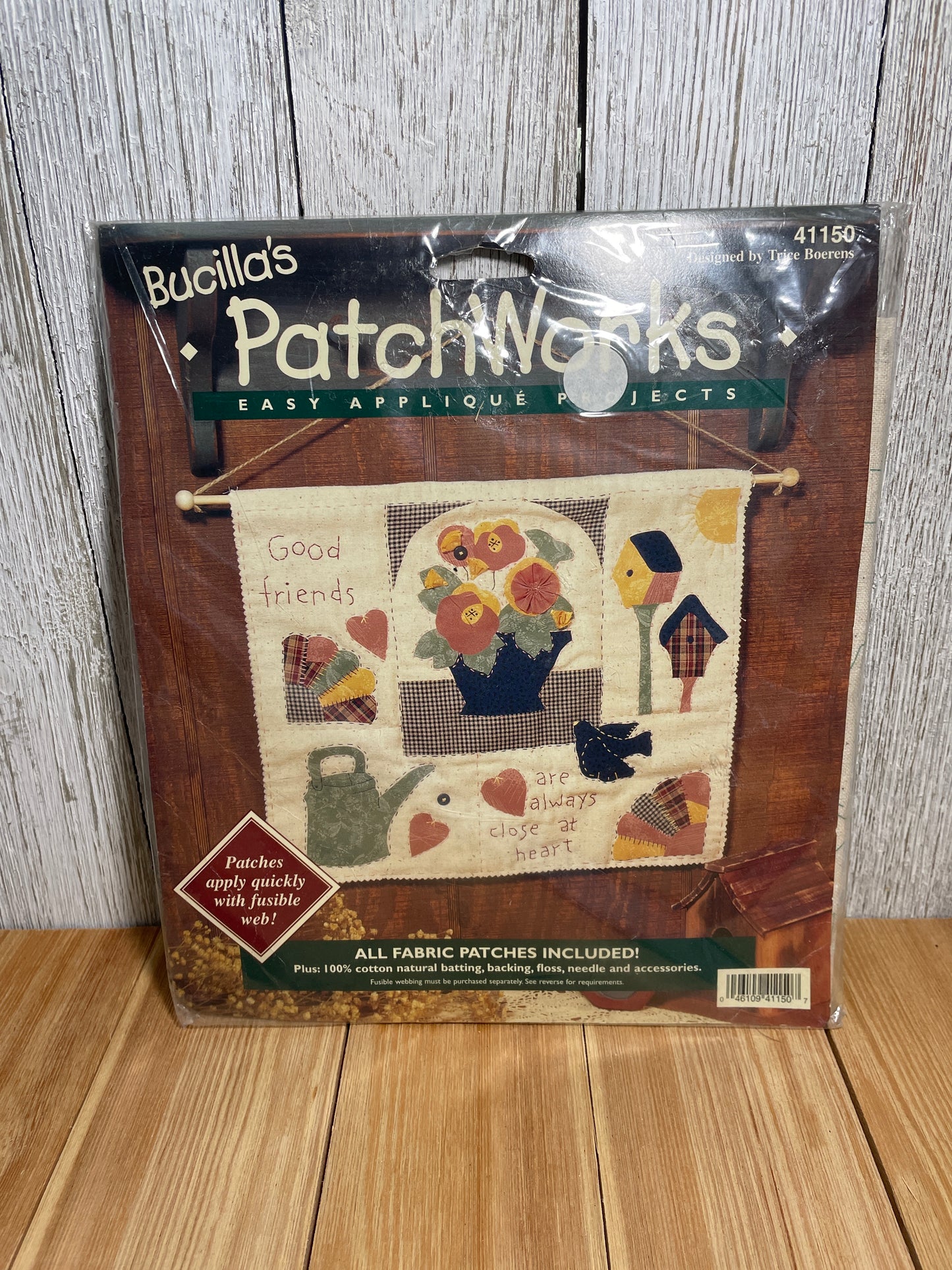 Bucilla Patchworks Easy Applique Projects Friendship Sampler 41150 Summer Tapestry Kit NEW UNOPENED