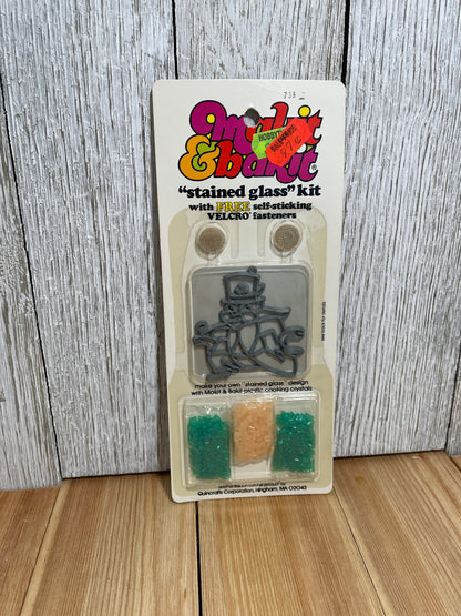 Vtg Makit & Bakit Suncatcher FULL KITS (U Choose Design) Frame and Crystals