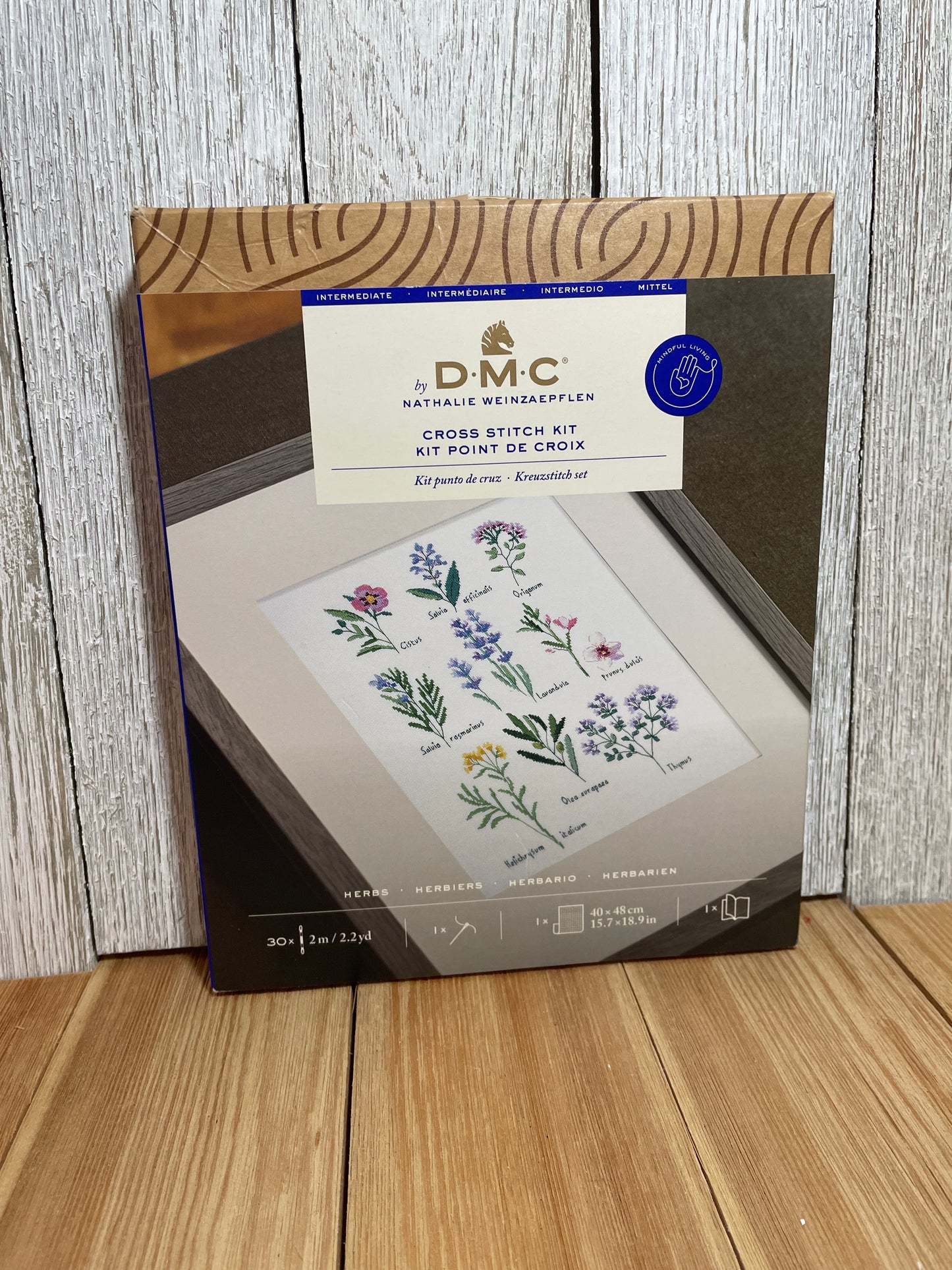 DMC Cross Stitch Kit Herbs Full Kit Intermediate BK1978