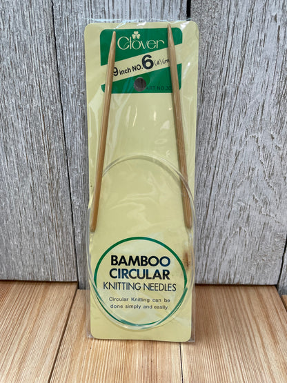 Clover Bamboo Circular Knitting Needles in Original Packaging (U Pick Size)