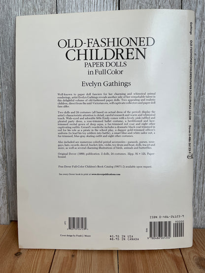 Uncut Paper Dolls in Full Color by Theodore Menten, Peggy Rosamond, Shelia Young, Kathy Allert, And the Wenham Museum Book New