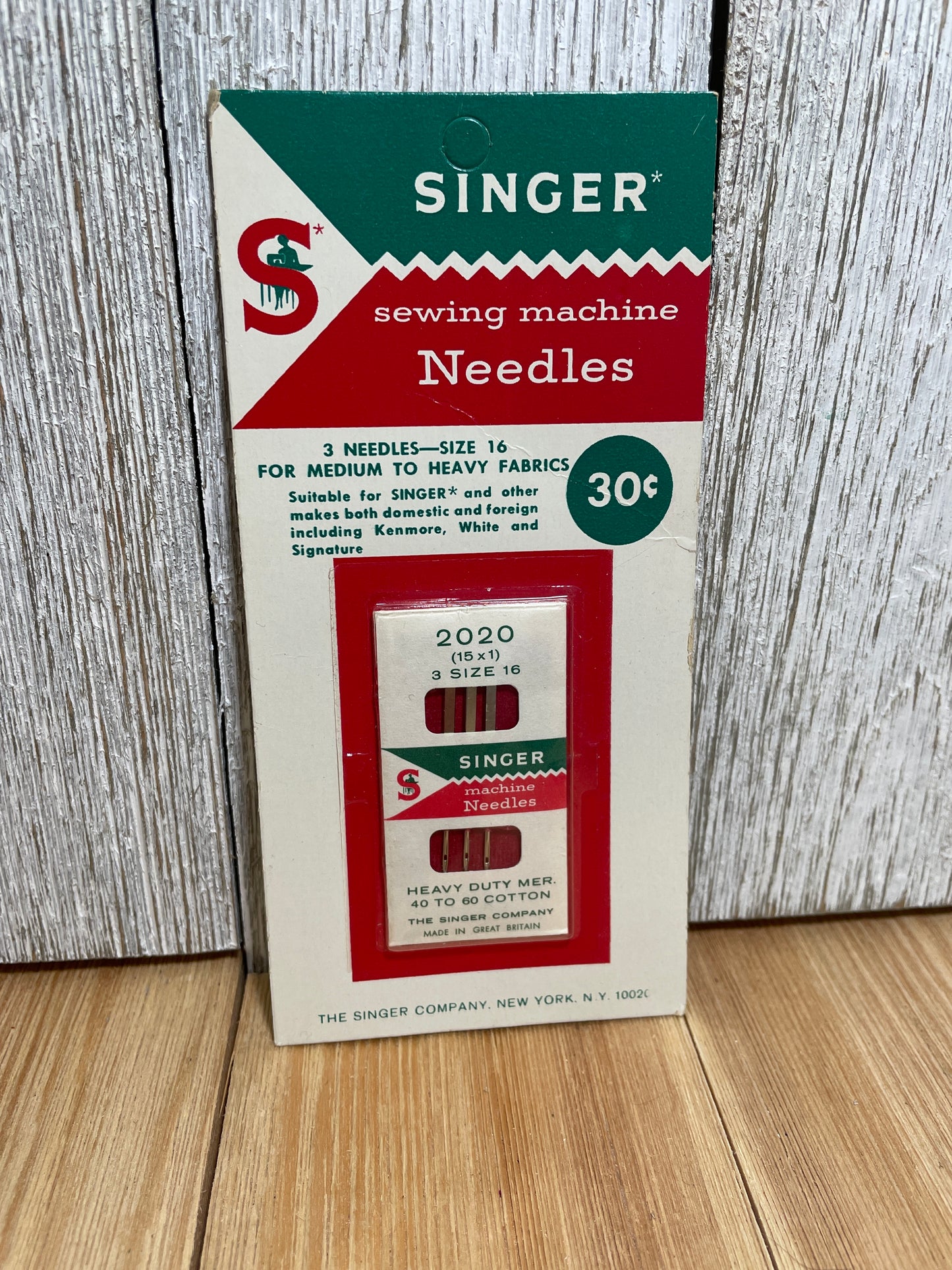 Singer Sealed Premium Sewing Machine Needles (U PICK SIZE)