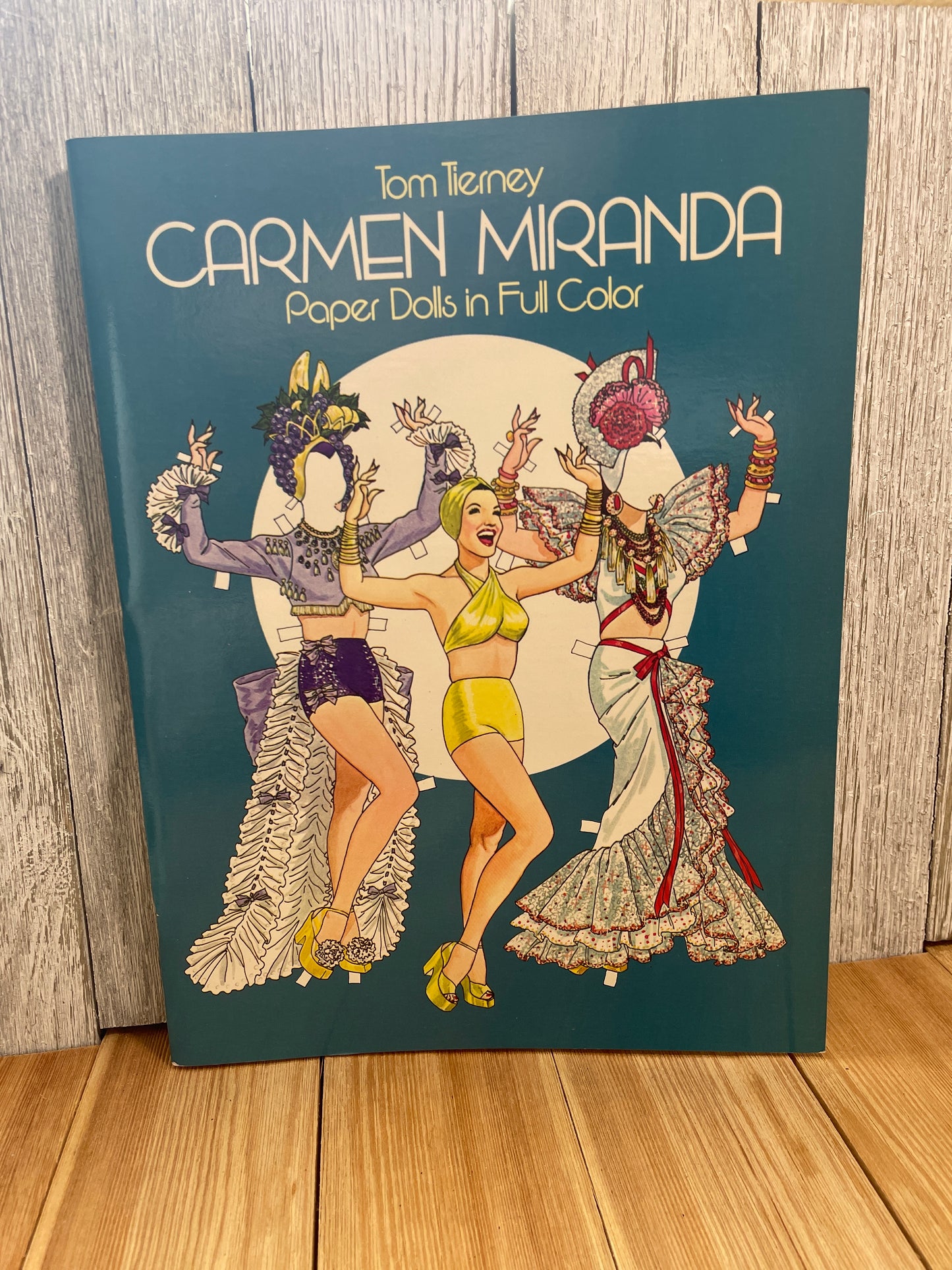 Uncut Paper Dolls in Full Color by Tom Tierney Book New