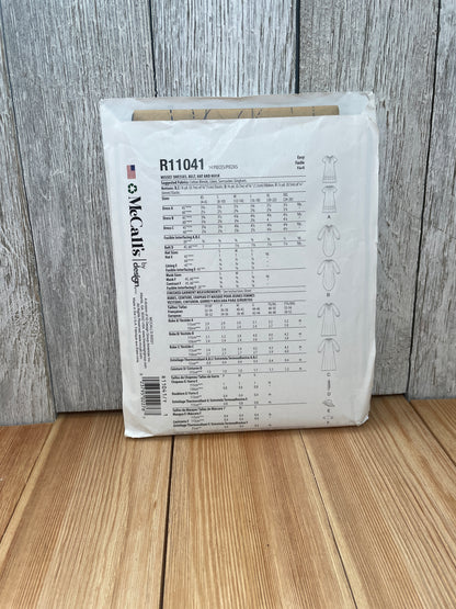 McCall's R11041 Misses Summer Dress with Pockets Size XS-M Uncut FF Sewing Pattern