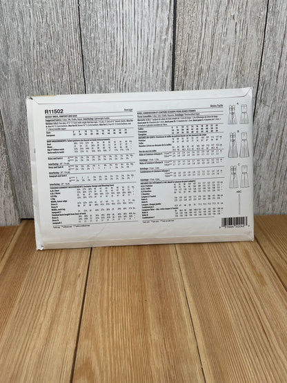 Butterick R11502 Misses Dress Jumpsuit Size 6-14 16-24 Uncut FF Sewing Pattern