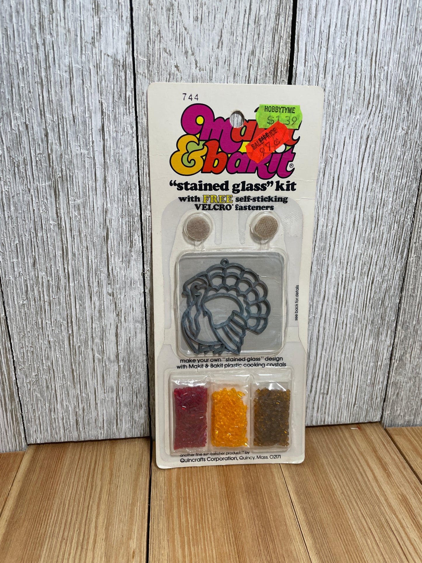 Vtg Makit & Bakit Suncatcher FULL KITS (U Choose Design) Frame and Crystals